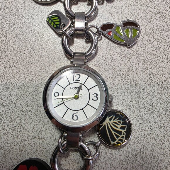 Fossil Charm Bracelet Watch - Picture 1 of 4